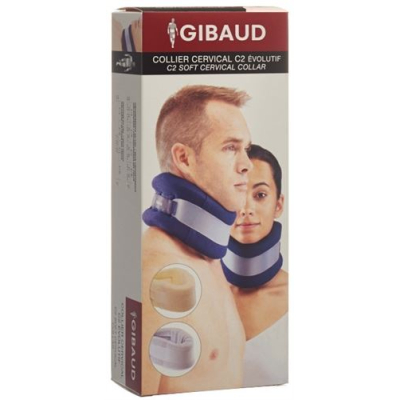 Gibaud cervical c2 7,5cm gr1 29-34cm förstärkt