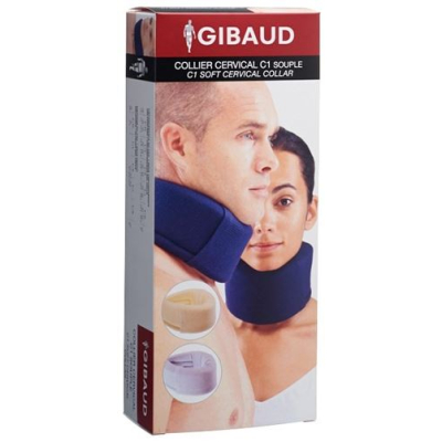 Gibaud cervical brace c1 7.5cm gr2 35-40cm soft