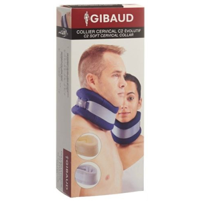 GIBAUD cervical C2 8,5cm Gr2 35-40cm förstärkt