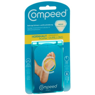 Compeed пластир для рогівки м 6 шт