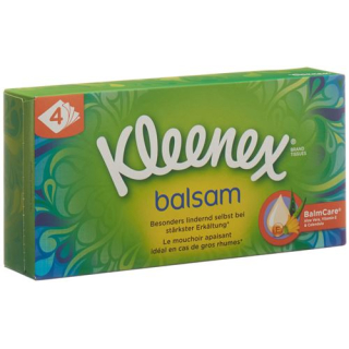 Caixa de lenços Kleenex Balsam 60 unid.