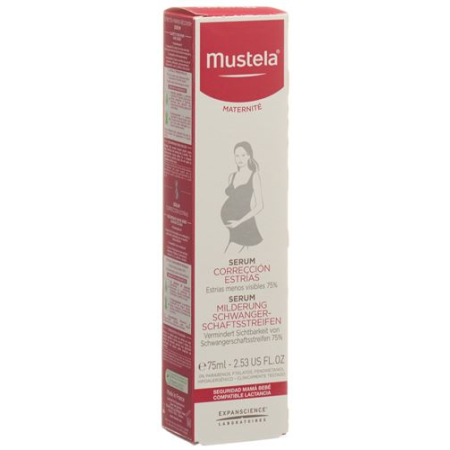Mustela maternity serum pregnancy mitigating strip 75 ml