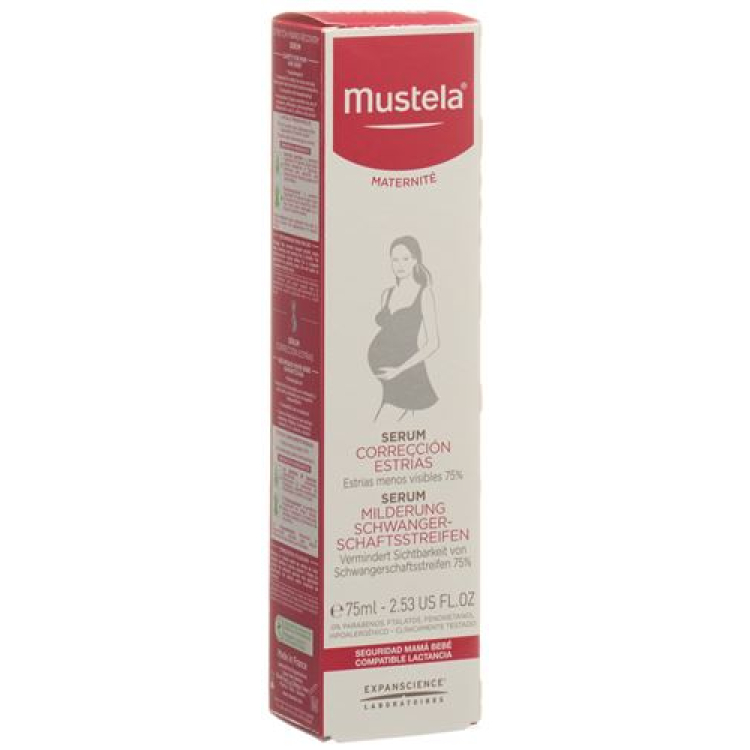 Mustela マタニティ セラム 妊娠緩和ストリップ 75 ml