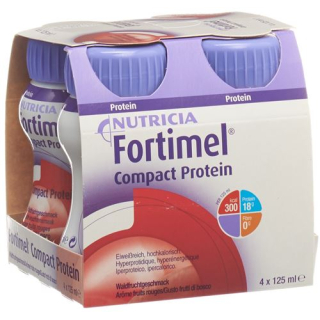 Fortimel Compact Protein Forest Fruit 24 φιάλες 125 ml