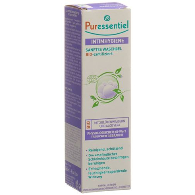 Puressentiel նուրբ մաքրող գել bio ինտիմ հիգիենայի համար 250 մլ