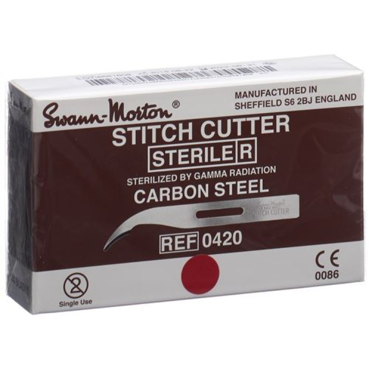 SWANN MORTON Thread Cutter Sterile 100 pcs