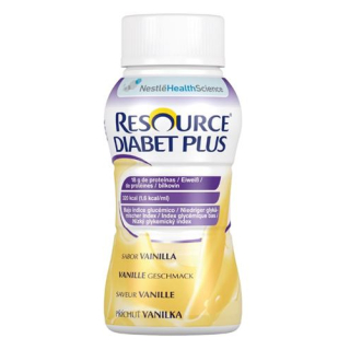 Resource Diabet Plus vanilla 4 Fl 200 ml