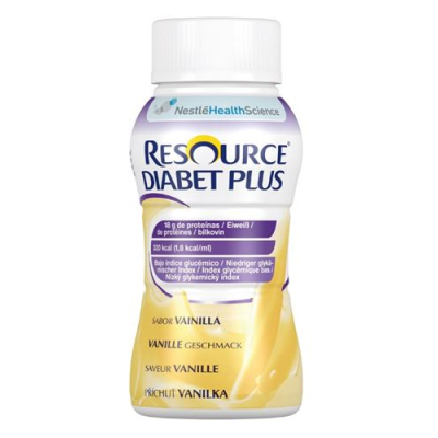 Resource diabet plus vanilla 4 fl 200 មីលីលីត្រ