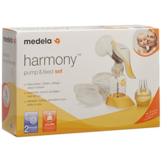 Medela Harmony pump and feeding set