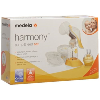 помпа и захранващ комплект medela harmony