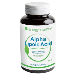 energybalance ALA ácido alfa lipóico cápsulas 600 mg 90 unid.