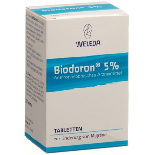 Biodoron 5% tabl glass bottle 250 pcs