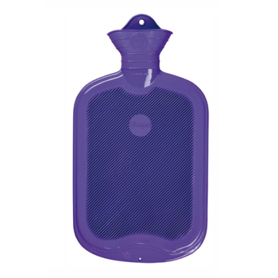 Sänger hot water bottle 2l lamella on both sides lilac