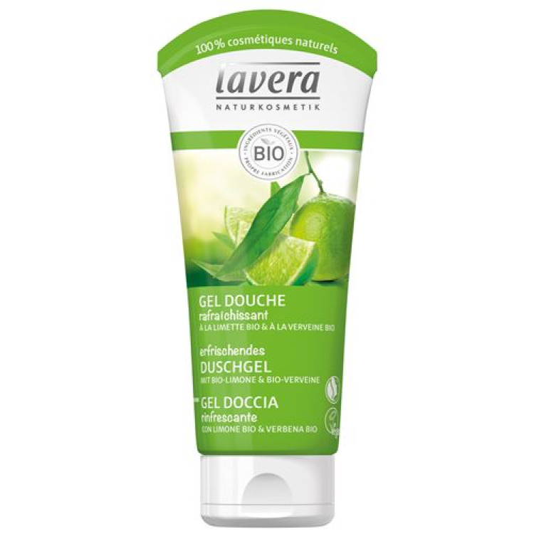 Lavera duschgel uppfriskande Tb 200 ml