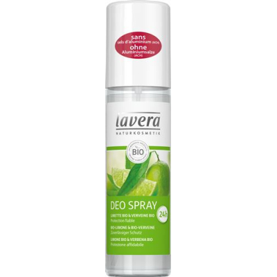 Lavera 24h deo sprej bio limetka and bio verbena 75 ml