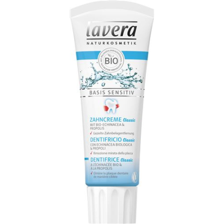 Lavera toothpaste classic basis sensitiv Tb 75 ml