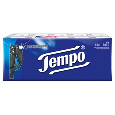 Tempo handkerchiefs Classic 15 x 10 pcs