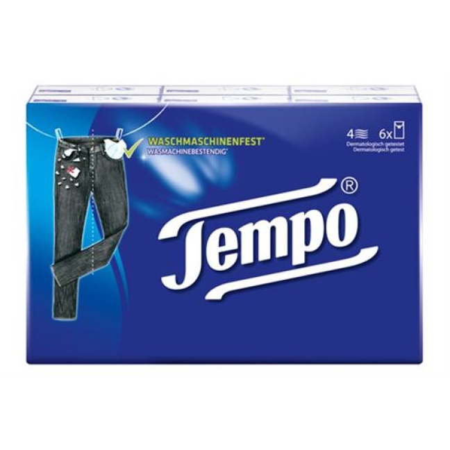 Носовые платки Tempo Classic 6 x 10 шт.