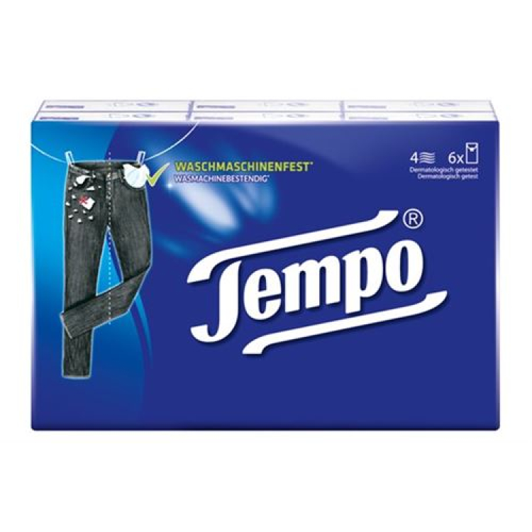 Носни кърпички Tempo Classic 6 х 10 бр