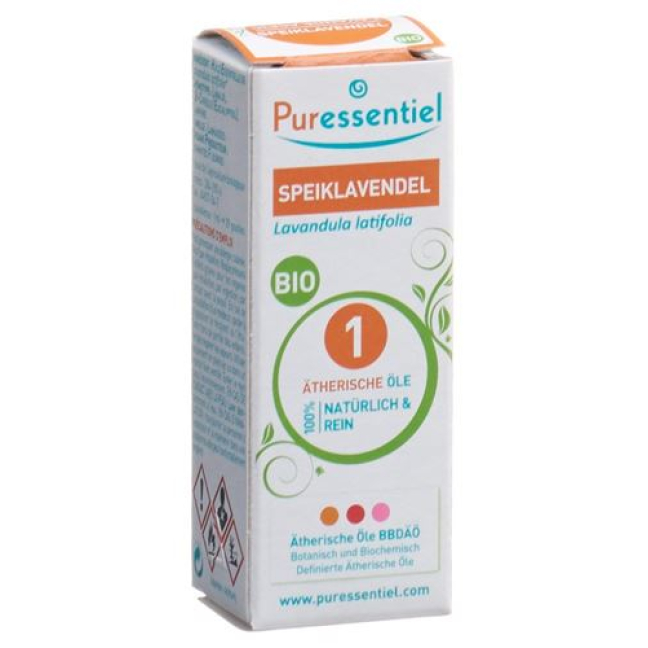 Puressentiel® سبايك لافندر Äth / الزيت الحيوي 10 مل