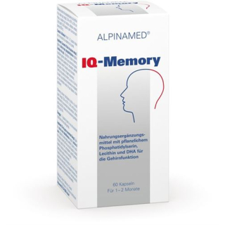ALPINAMED IQ memory caps 60 pcs
