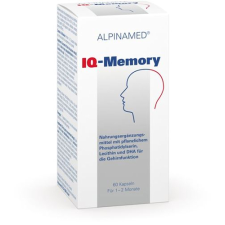 Alpinamed IQ-Memory 60 காப்ஸ்யூல்கள்