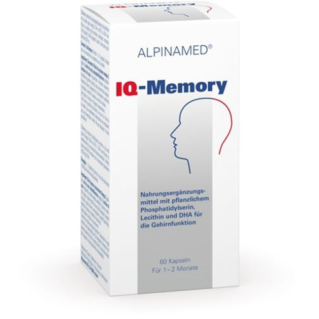 Κάψουλες Alpinamed IQ-Memory 60