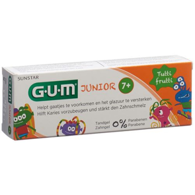 GUM SUNSTAR Junior pasta za zube Tutti-Frutti 50 ml