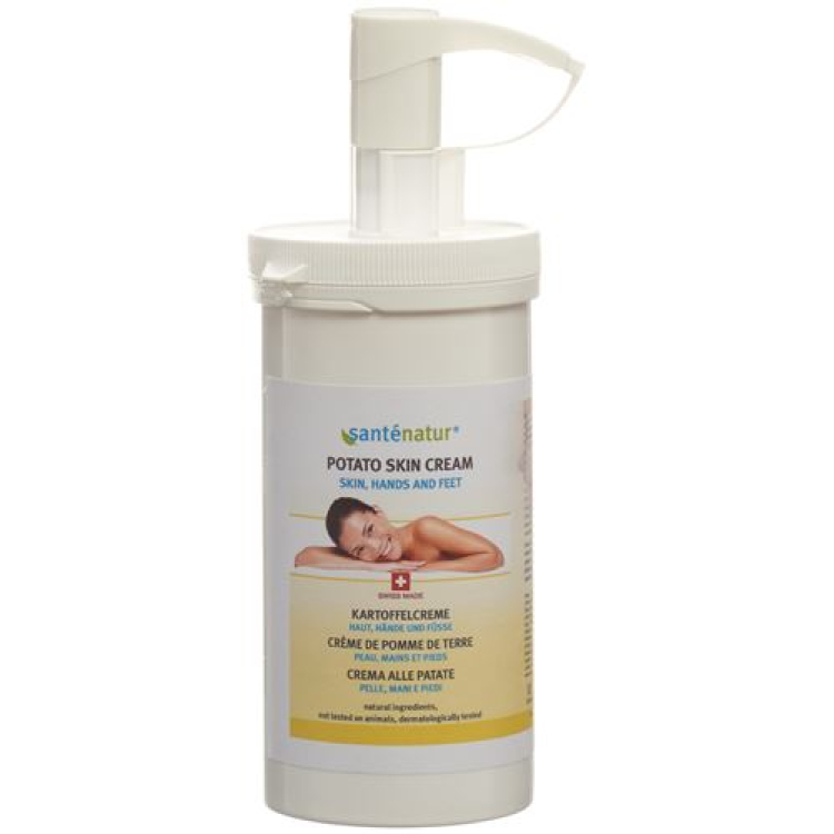 Santénatur Potetkrem Skin Hands and Feet Disp 550 ml