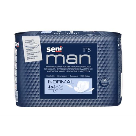 seni Man Normal Men deposits 15 pcs - Beeovita