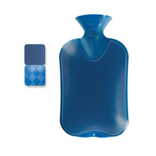 Madingas karšto vandens butelis, termoplastinis 2 l pusinės žaliuzės Sapphire