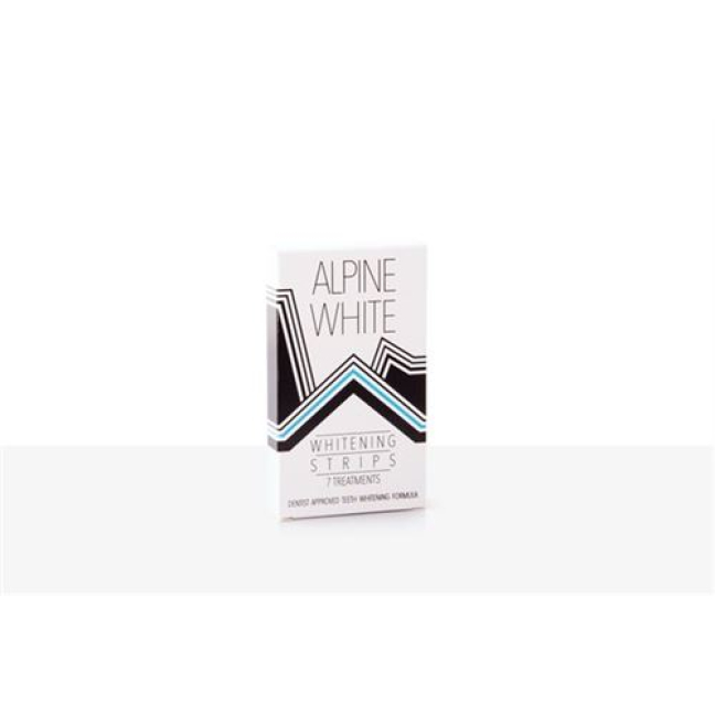 Відбілюючі смужки Alpine White на 7 застосувань