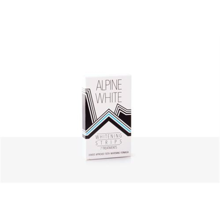 Alpine White bleekstrips voor 7 toepassingen