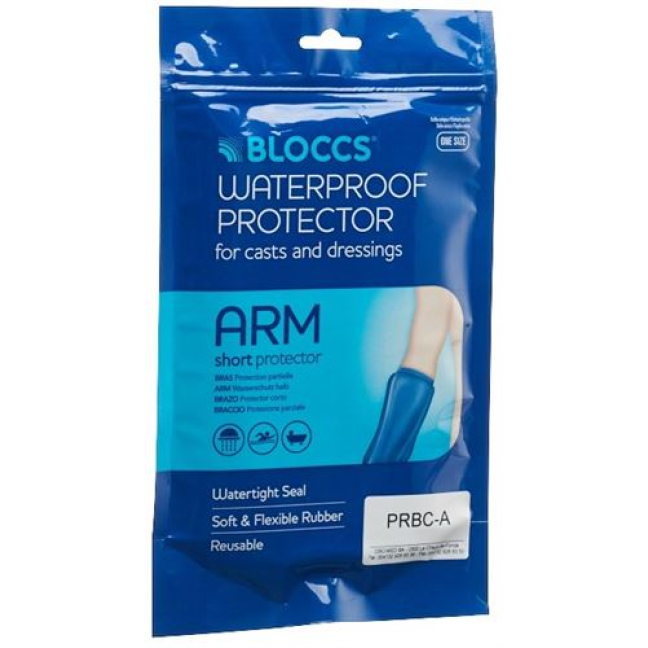 Bloccs bath and shower water protection for the arm 25-42/53cm adult