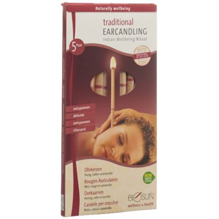 Buy Biosun Hopi traditional Earcandles 5 pairs Online from Switzerland