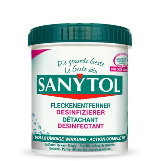 Détachant Désinfectant Linge Poudre 450 g Sanytol