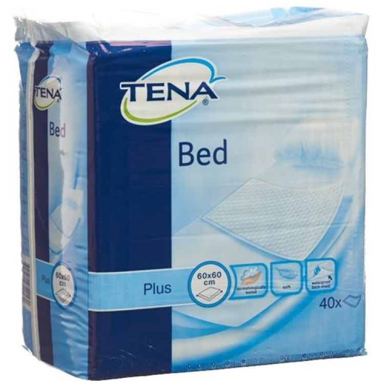 Buy TENA Bed Plus medical records 60x60cm 40 pcs Online