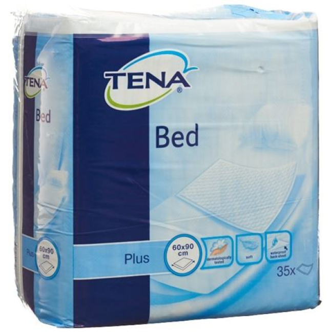 TENA Bed Plus tibbiy yozuvlari 60x90cm 35 dona