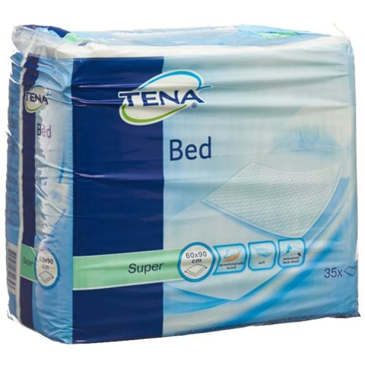 TENA Bed სუპერ სამედიცინო ჩანაწერები 60x90 სმ 35 ც