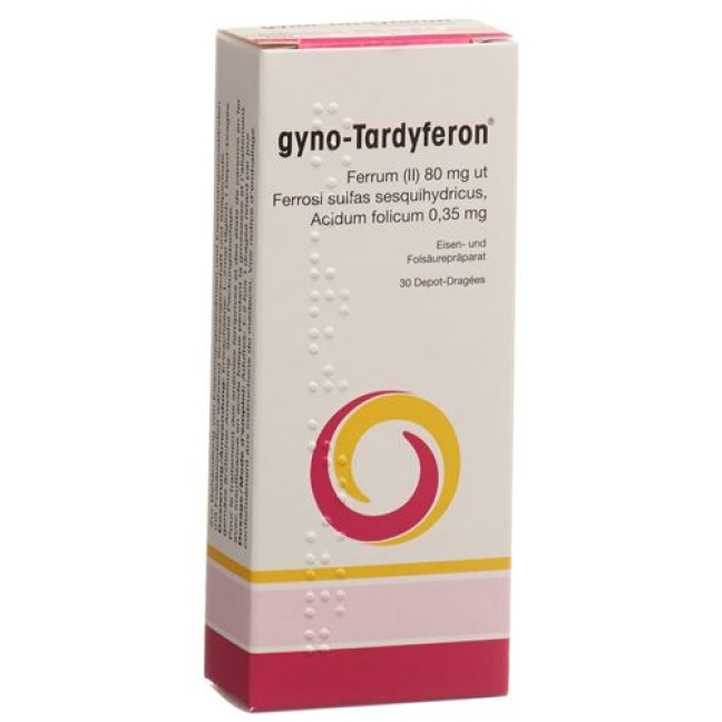 Gyno-Tardyferon Depot Drag 30 قطعة