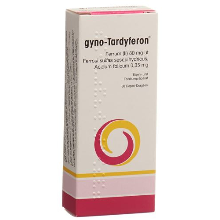 Gyno-Tardyferon Depot Drag 30 st