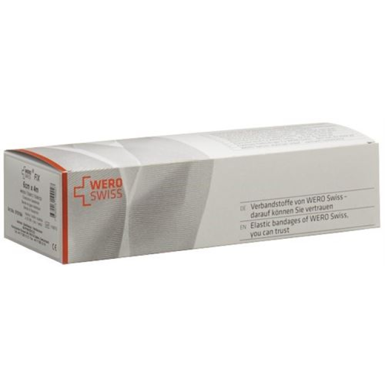 WERO SWISS Fix elastinis marlės tvarstis 4mx6cm baltas 20 vnt