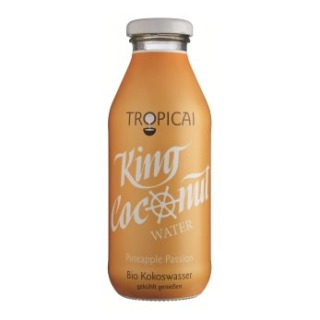 Tropicai King Coconut Water Pineapple Passion Organic 350 ml