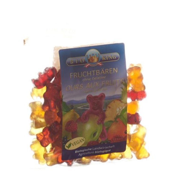 Gelatin Beruang Buah Bioking 150 g