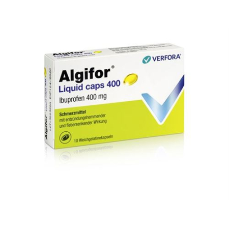 Algifor Likit Kapaklar 400 mg 10 adet