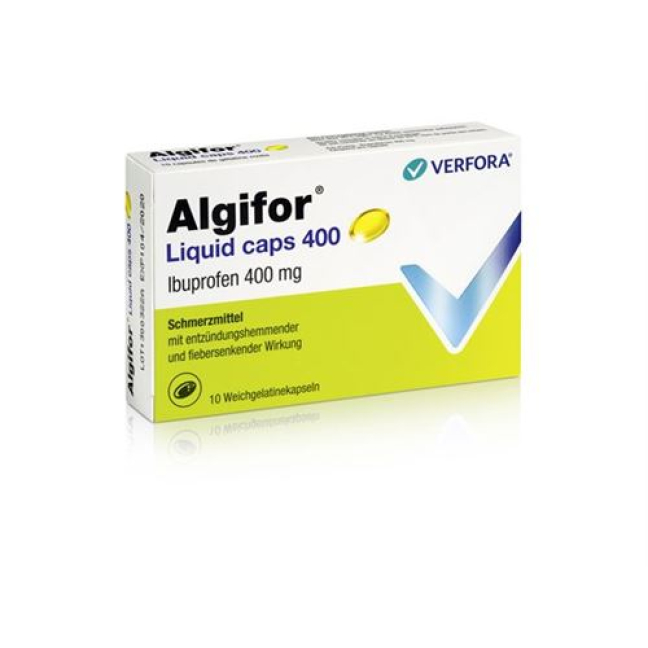 Algifor Liquid Caps ៤០០ មីលីក្រាម ១០ ភី