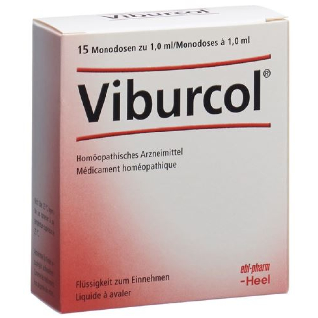Viburcol sıvı oral Monodos 15 1 ml