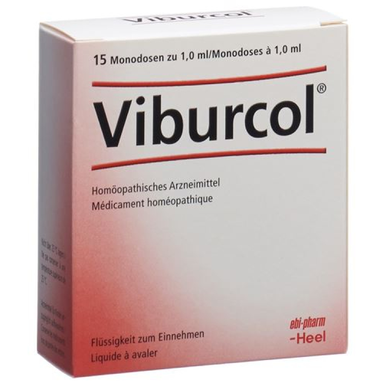 سائل Viburcol عن طريق الفم Monodos 15 1 مل