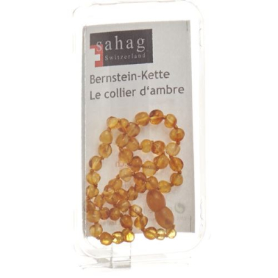 Sahag amber necklace 35cm