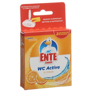 WC-ENTE WC Active Refill Citrus 2 x 40 g